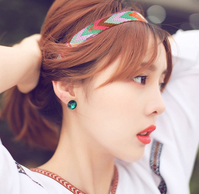 Băng đô họa tiết hàn quốc