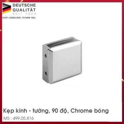 Kẹp kính – tường 90 độ Häfele 499.05.816