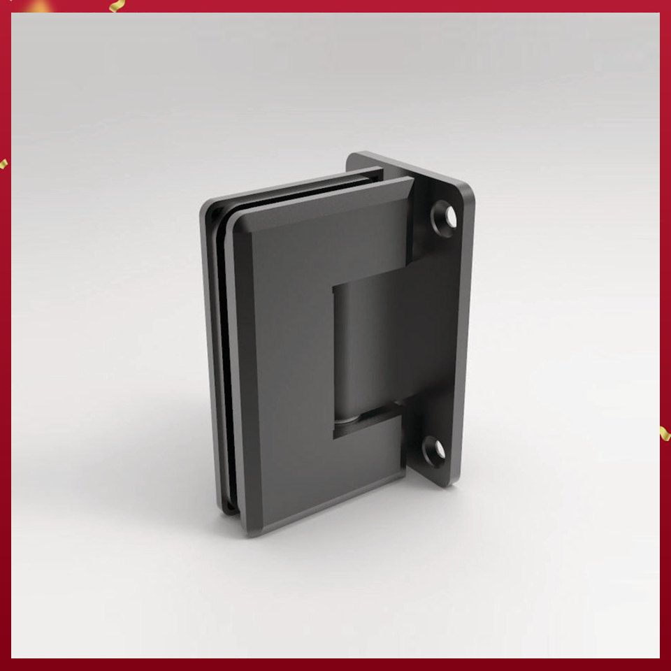 BẢN LỀ KÍNH - TƯỜNG 90 ĐỘ SS304 PVD đen Hafele 499.05.851 BẢN LỀ KÍNH - TƯỜNG 90 ĐỘ SS304 PVD đen Hafele 499.05.851