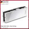 Kẹp kính trên inox bóng Hafele 981.00.657