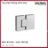 BẢN LỀ KÍNH 180 ĐỘ BAUMA 981.77.947 Hafele, PVC