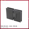 BẢN LỀ KÍNH - KÍNH 180 ĐỘ Màu Đen Hafele 981.77.903