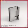 BẢN LỀ KÍNH - TƯỜNG 90 ĐỘ inox 304 bóng Hafele 499.05.850