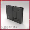 BẢN LỀ KÍNH - KÍNH 180 ĐỘ SS304 PVD đen Hafele 499.05.854