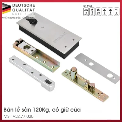 BẢN LỀ SÀN EN4 Tải Trọng 120Kg Hafele 932.77.020