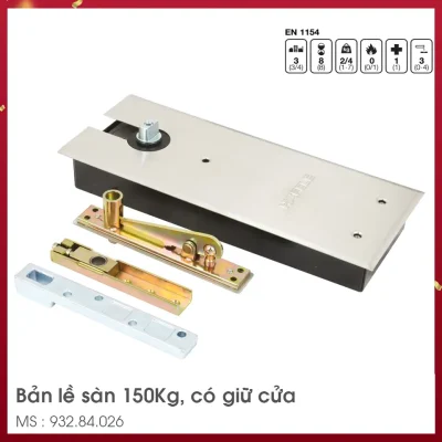 BẢN LỀ SÀN DCL41 EN4 150Kg Hafele 932.84.026