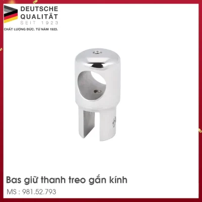 Bas Giữ Thanh Treo Gắn Kính Hafele 981.52.793