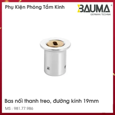 Bas Nối Thanh Treo Inox Bóng Bauma 981.77.986