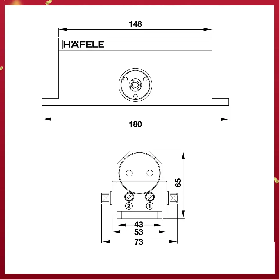 DIY CƠ CẤU ĐÓNG CỬA TỰ ĐỘNG EN2-4 NHO Hafele 499.30.002 DIY CƠ CẤU ĐÓNG CỬA TỰ ĐỘNG EN2-4 NHO Hafele 499.30.002