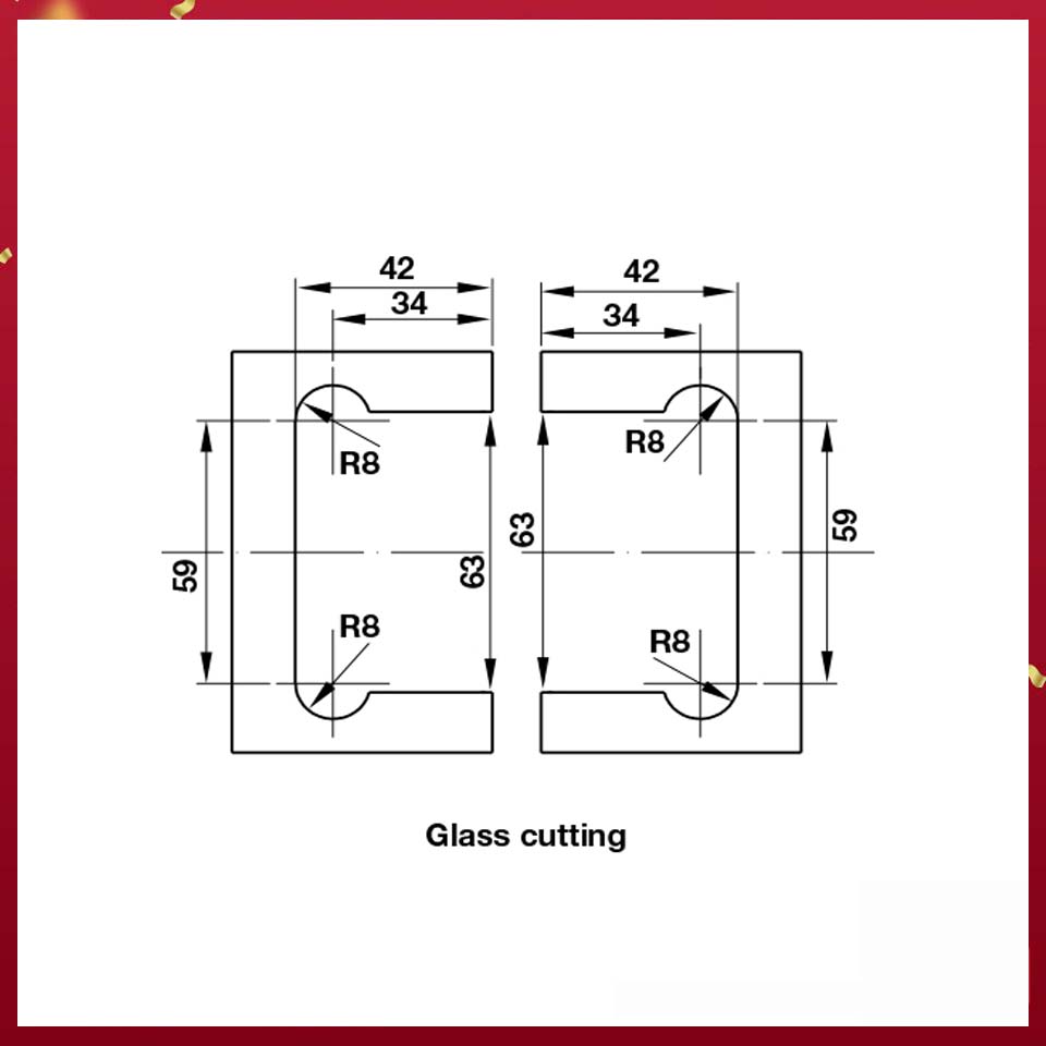 BẢN LỀ KÍNH - KÍNH 180 ĐỘ Màu Đen Hafele 981.77.903 BẢN LỀ KÍNH - KÍNH 180 ĐỘ Màu Đen Hafele 981.77.903