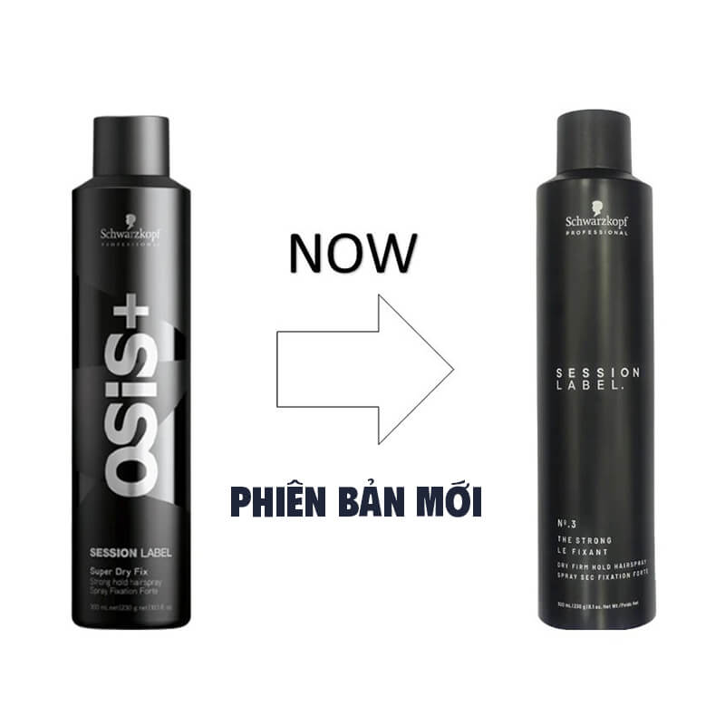 Schwarzkopf OSIS+ Session Label Strong Hold Hairspray 500ml – Gôm Xịt Giữ Nếp Tóc Siêu Cứng Schwarzkopf OSIS+ Session Label Strong Hold Hairspray 500ml – Gôm Xịt Giữ Nếp Tóc Siêu Cứng