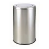 Thùng rác inox lớn nắp lật tròn A35-P