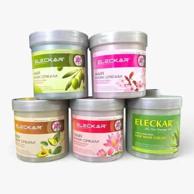 KEM HẤP DẦU Ủ TÓC ELECKAR 1000ML - Hấp Dầu Có Thể Xả Tóc - Ngăn Ngừa & Phục Hồi Tóc, Siêu Mềm Mượt - 1.000g